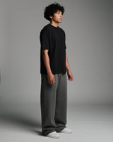 Drop Shoulder T-Shirt - Black
