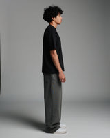 Drop Shoulder T-Shirt - Black