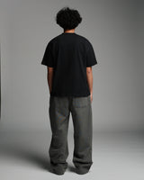 Drop Shoulder T-Shirt - Black