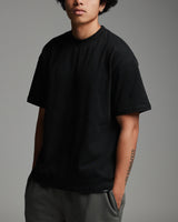 Drop Shoulder T-Shirt - Black