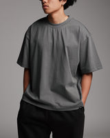 Cropped T-Shirt - Charcoal