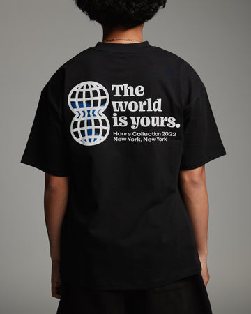 The World is Yours T-Shirt - Black