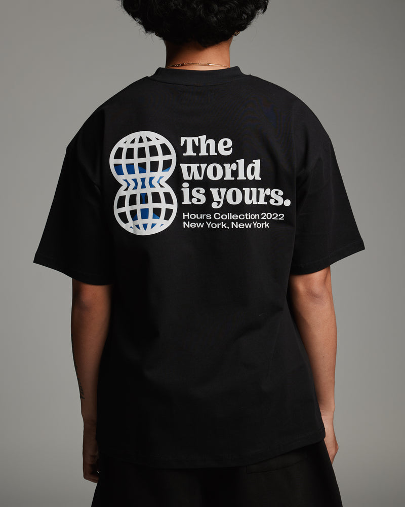 The World is Yours T-Shirt - Black