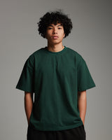 Drop Shoulder T-Shirt - Forest Green