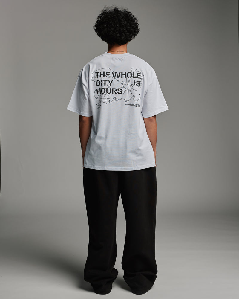 City is Hours T-Shirt - White