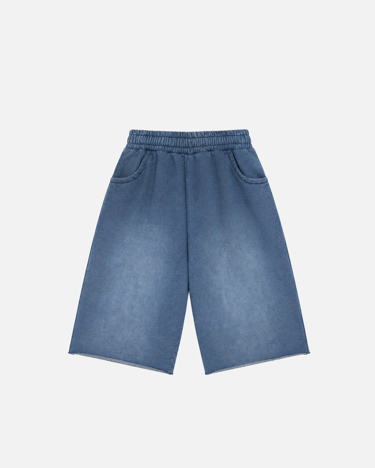 Capri Sweatshorts - Sunfaded Blue