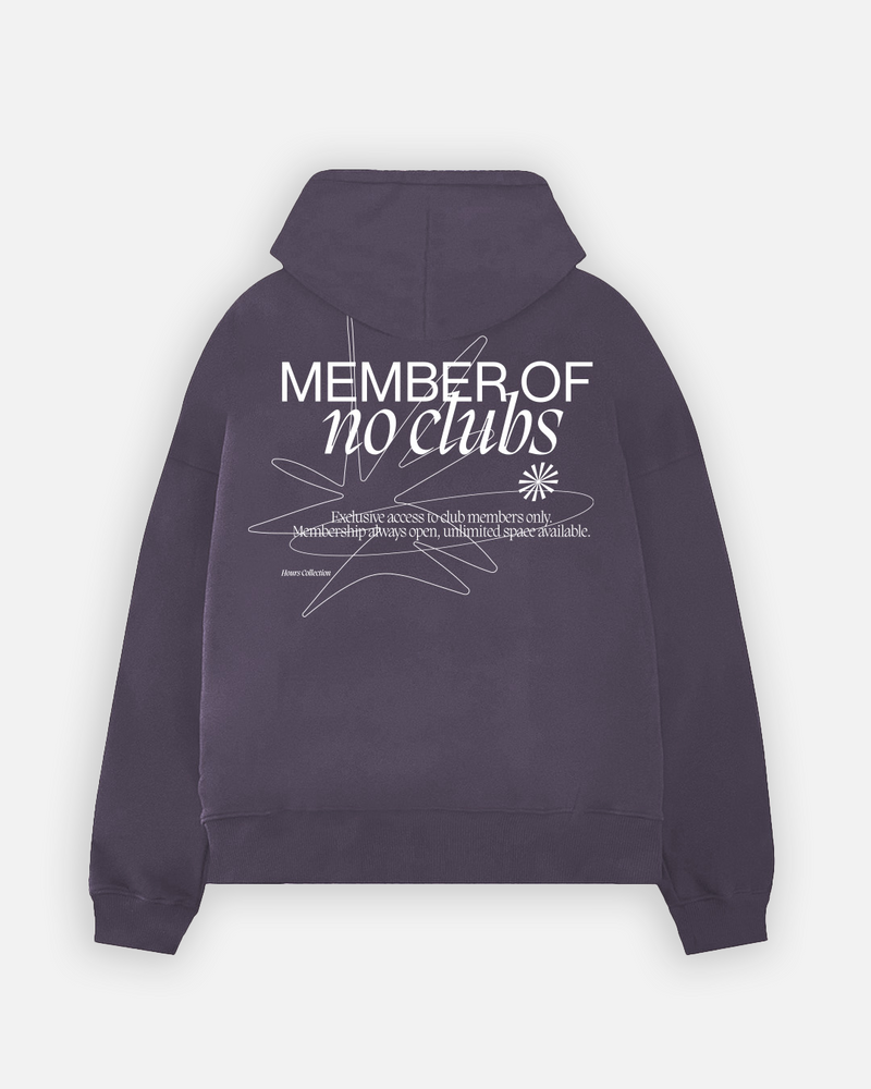 Member of No Clubs Hoodie - Midnight