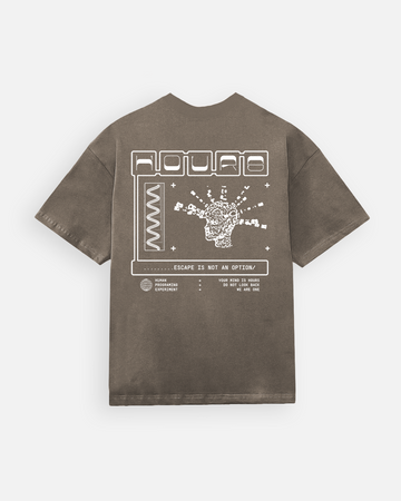 Mind Programming T-Shirt - Vintage Brown