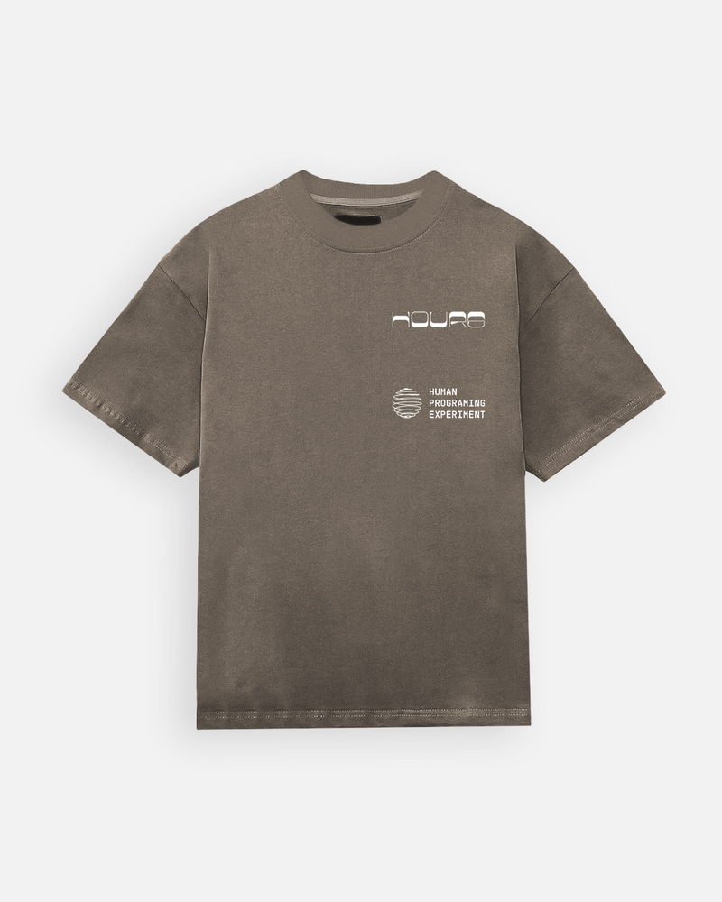 Mind Programming T-Shirt - Vintage Brown