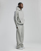 Drop Shoulder Hoodie - Grey