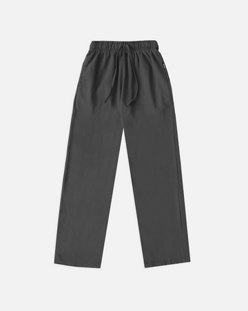 Open Bottom Sweatpants - Charcoal