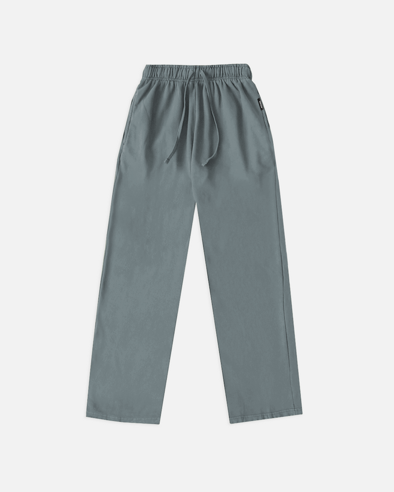 Open Bottom Sweatpants - Slate