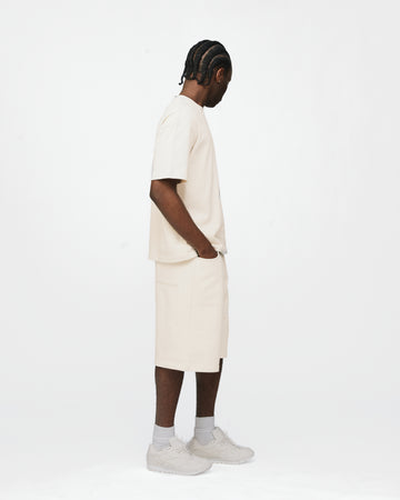 Baggy Sweatshorts - Oyster