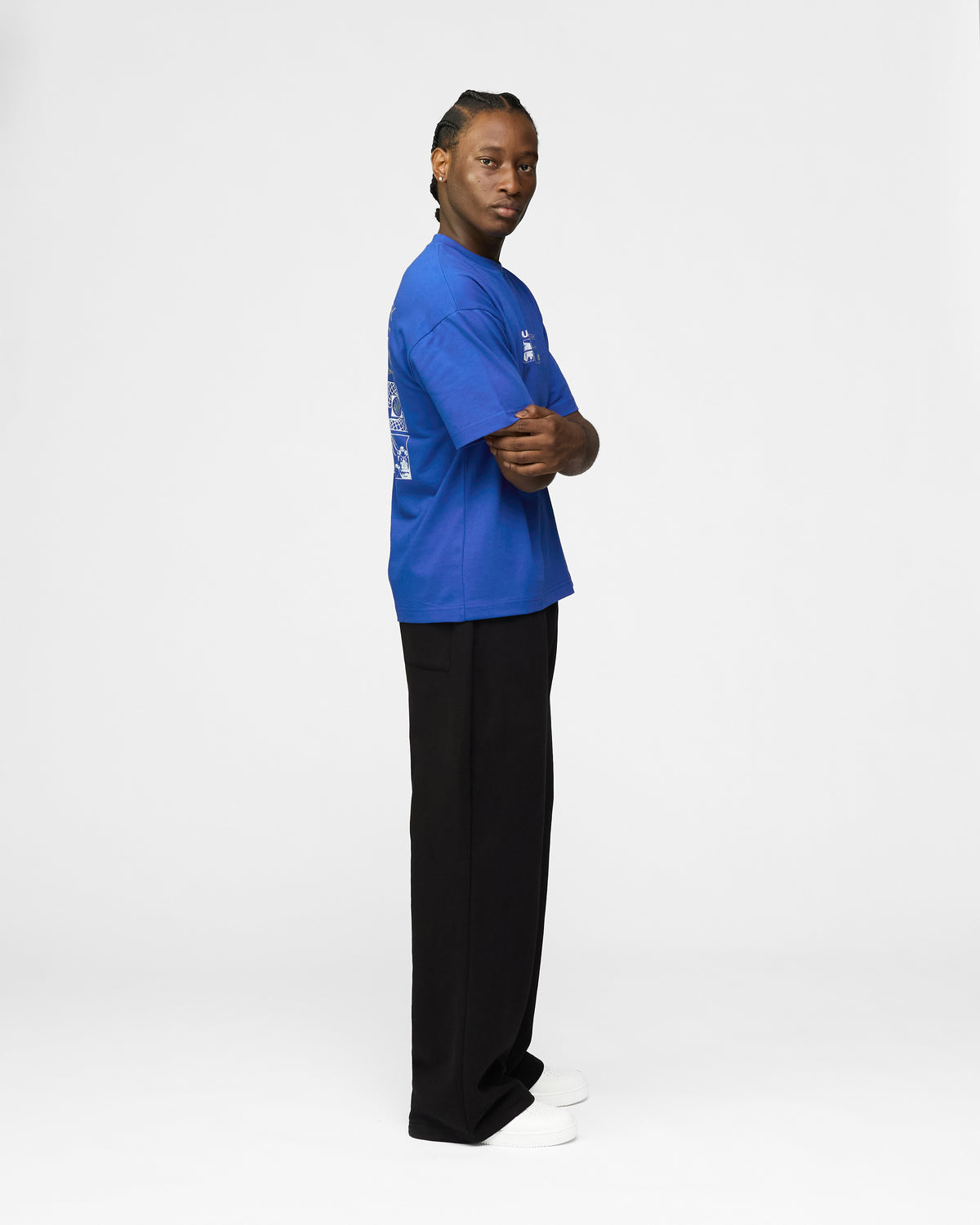 Hours Network T-Shirt - Royal Blue