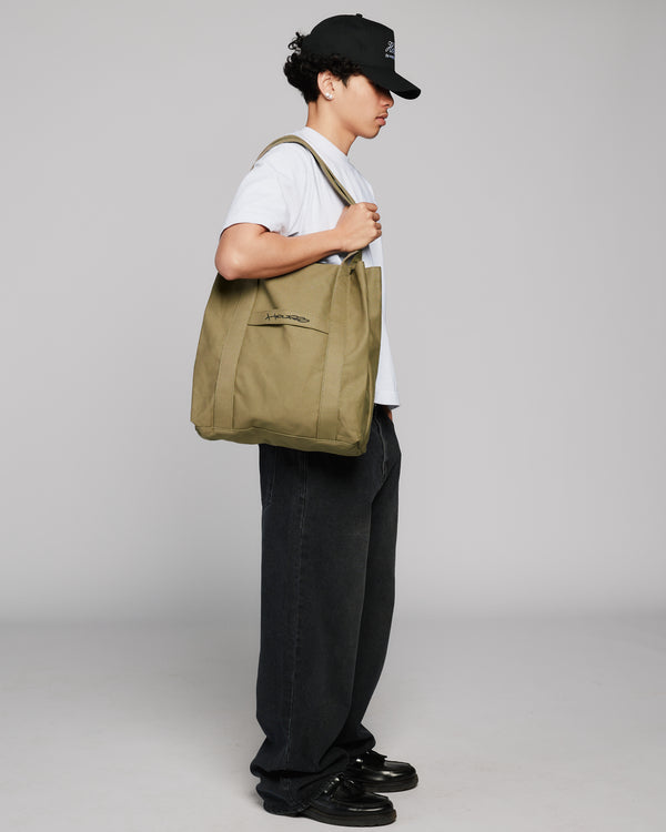 Oversized Tote - Olive