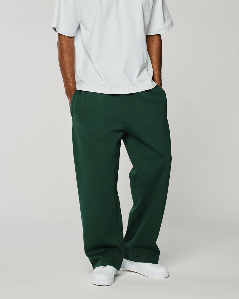 Baggy Sweatpants - Forest Green