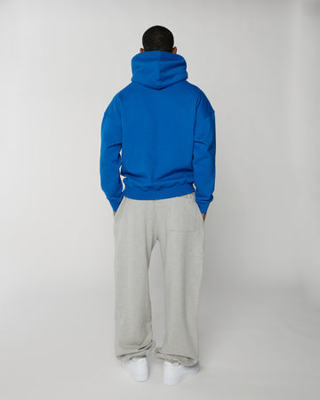 Drop Shoulder Hoodie - Royal Blue