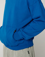 Drop Shoulder Hoodie - Royal Blue