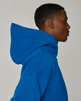 Drop Shoulder Hoodie - Royal Blue