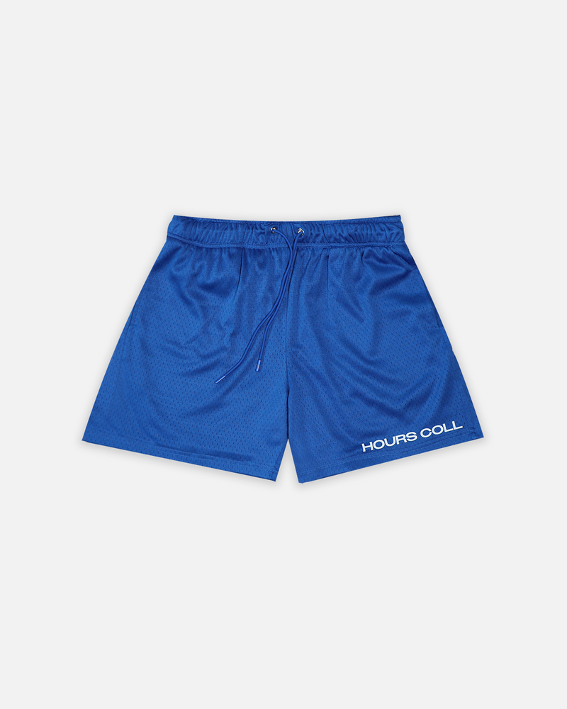 Hours Coll Mesh Shorts Royal Blue