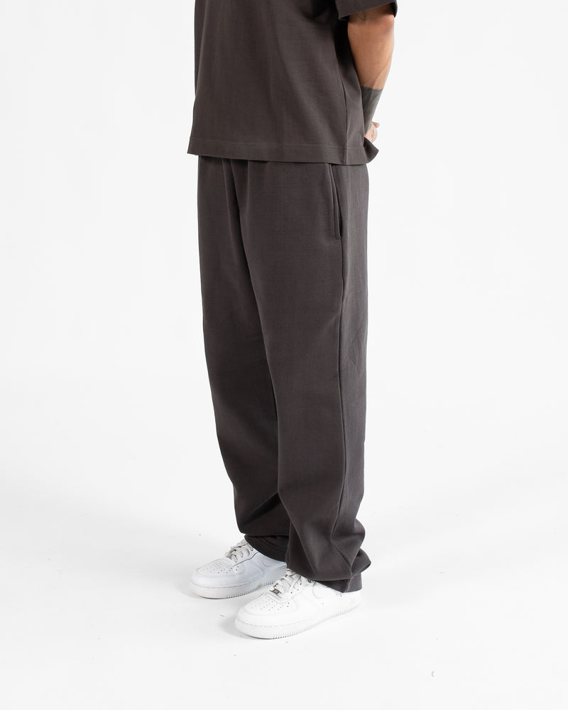 Open Bottom Sweatpants - Espresso