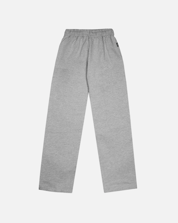 Open Bottom Sweatpant - Grey