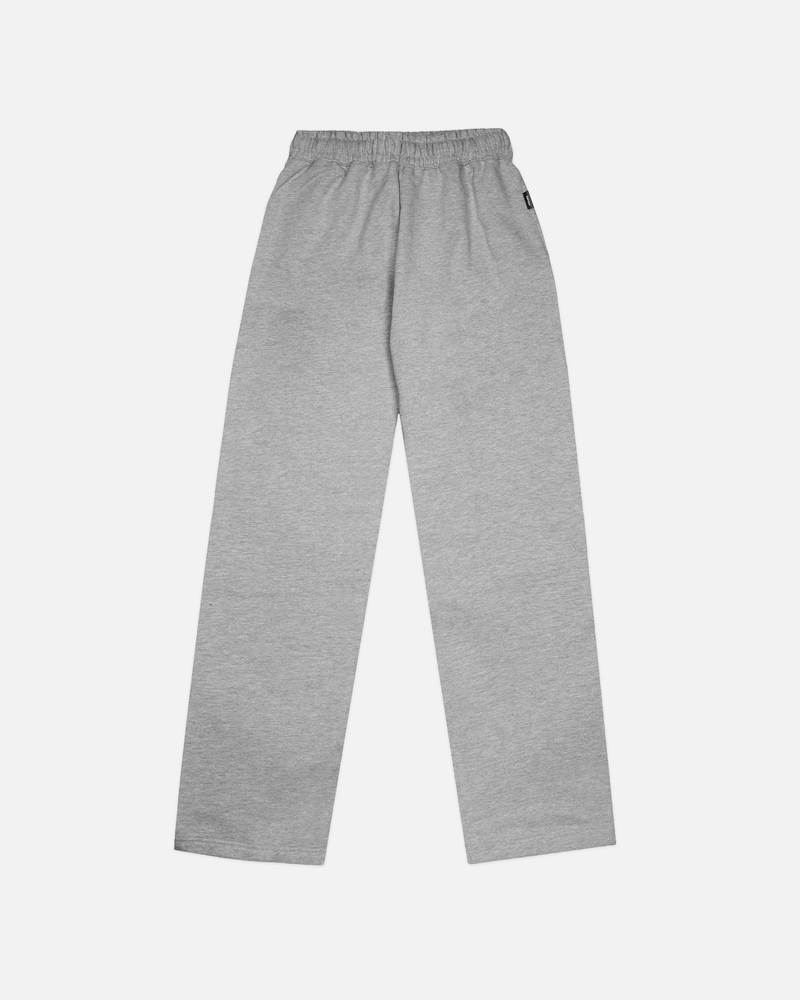 Open Bottom Sweatpant - Grey