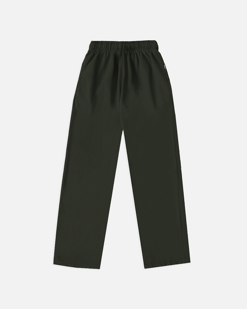 Open Bottom Sweatpants - Olive