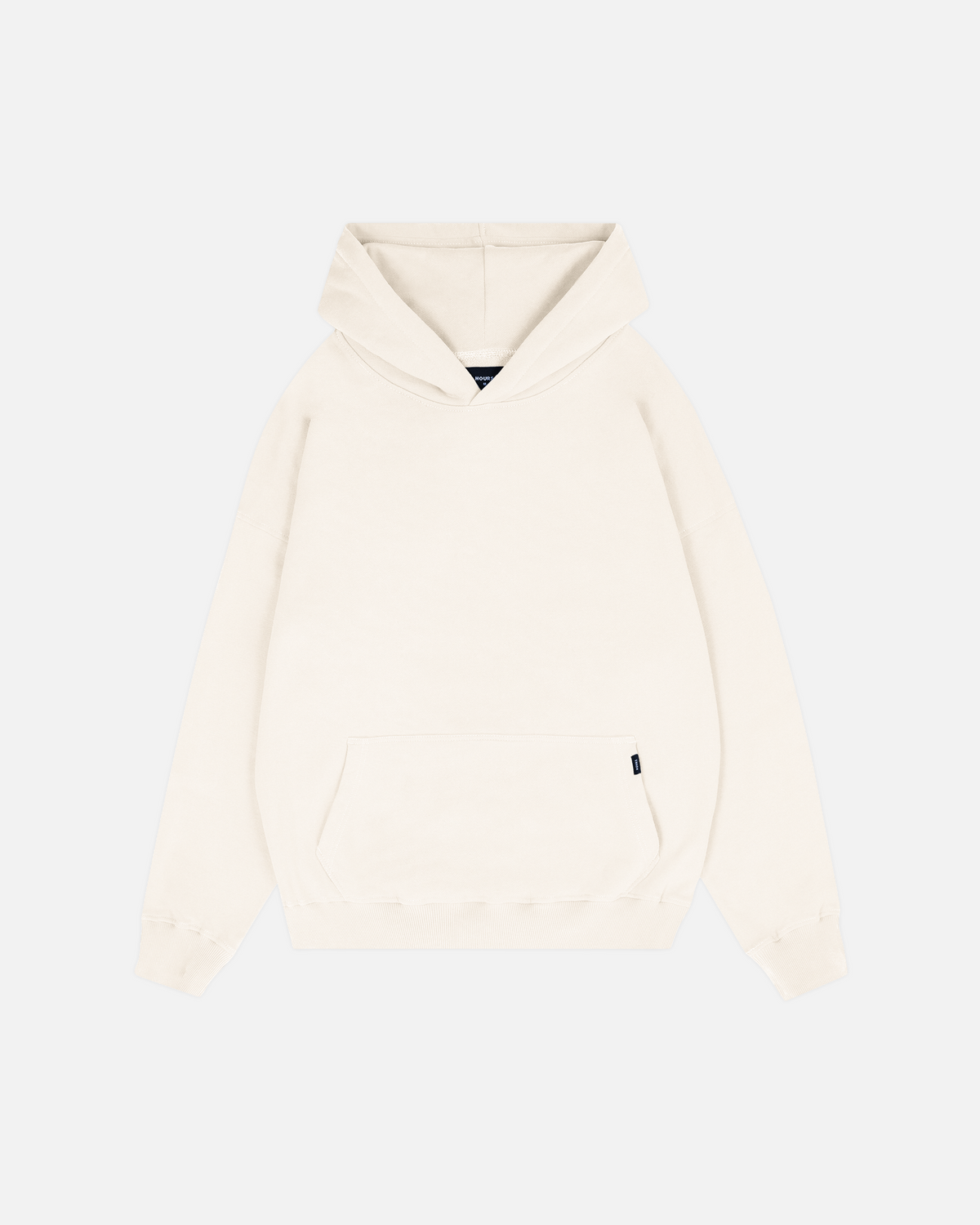 Drop Shoulder Hoodie - Oyster
