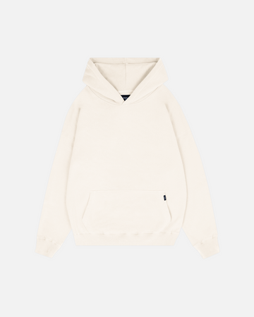 Drop Shoulder Hoodie - Oyster