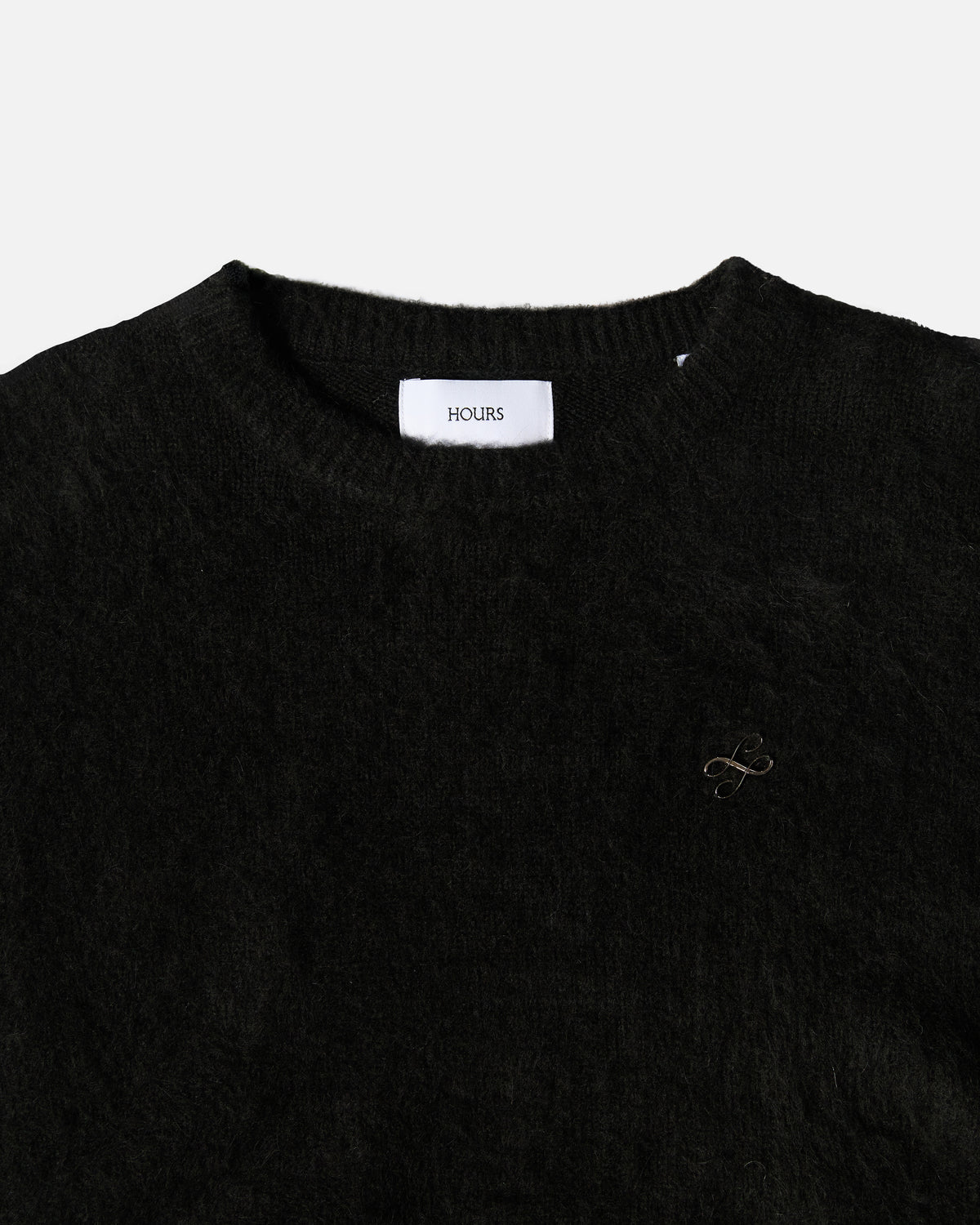 Signature Mohair Sweater - Black