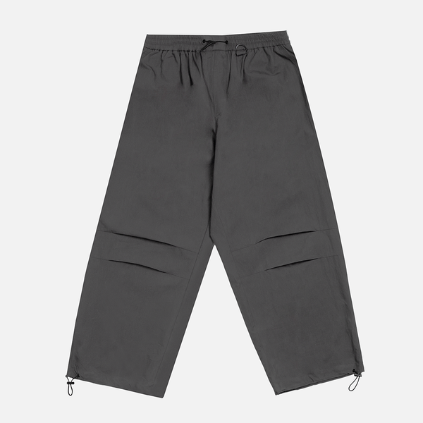 【BAON】[unisex] Esor Parachute Banding Bermuda Pants Parachute Super Baggy Pant