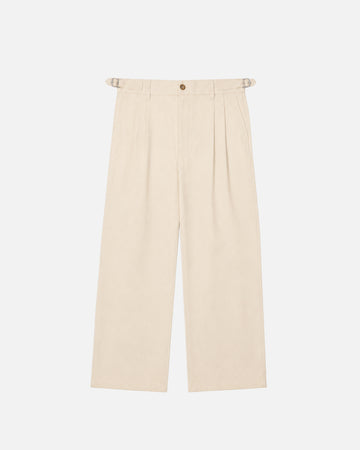 Pleated Pants - Beige