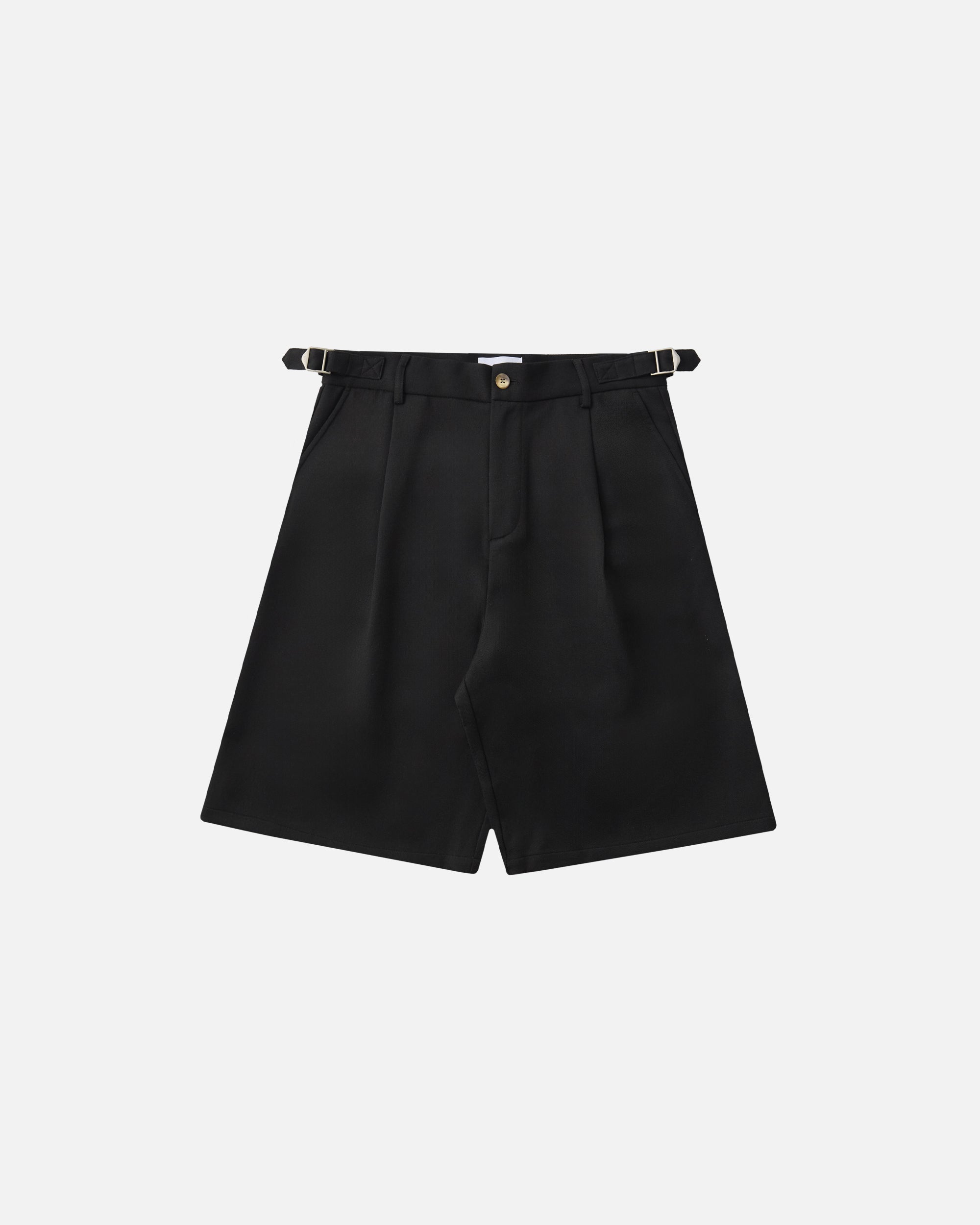 Pleated Shorts - Black