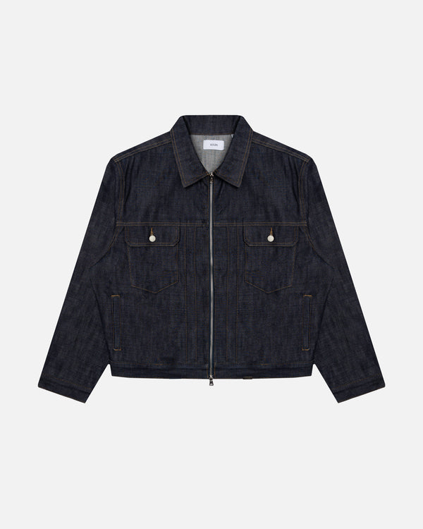 Raw Denim Jacket - Indigo