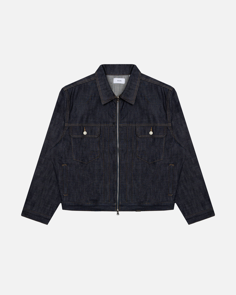 Raw Denim Jacket - Indigo