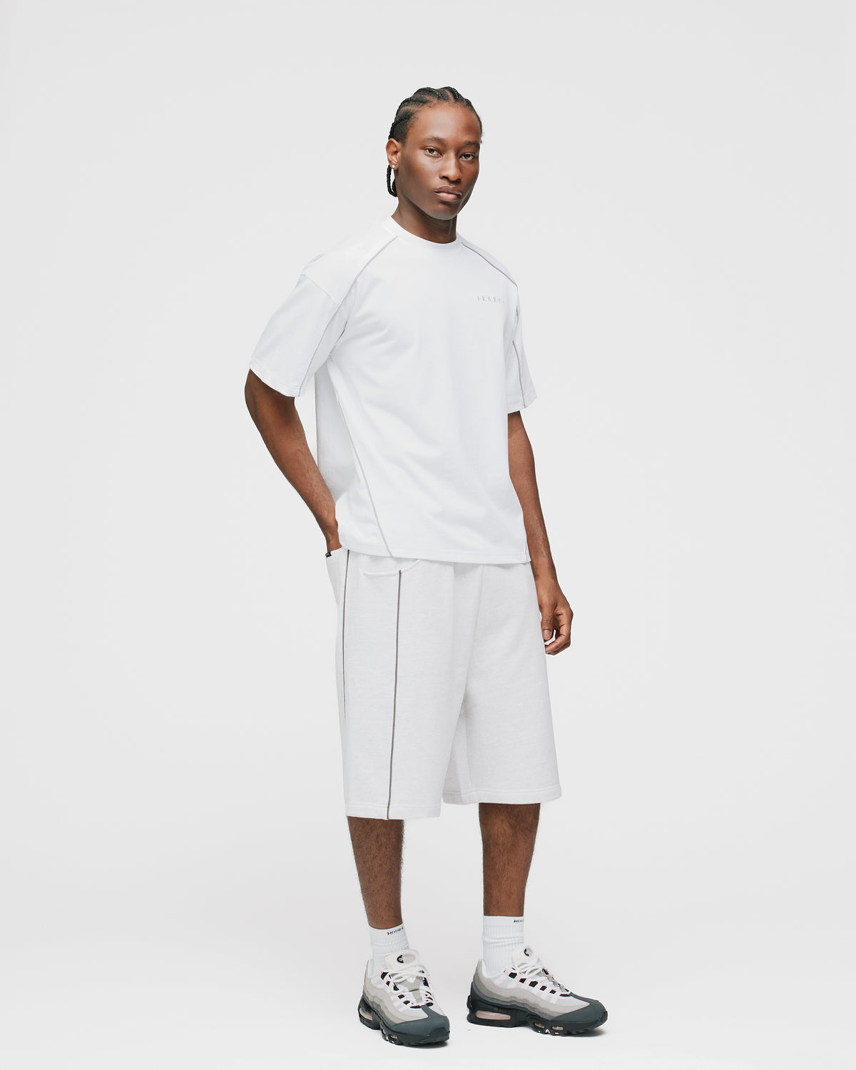 Arc Baggy Sweatshorts - Ash