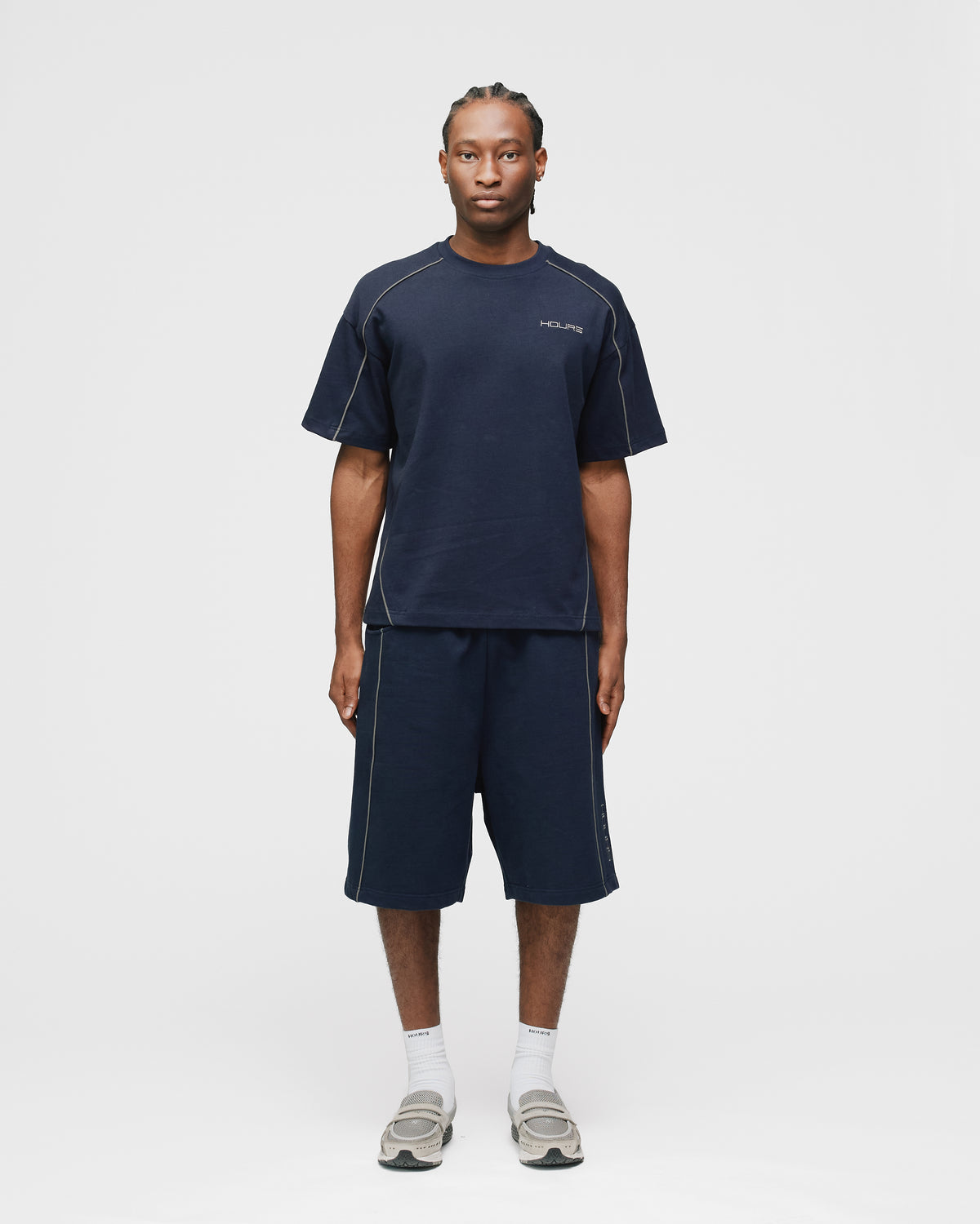 Arc Baggy Sweatshorts - Navy