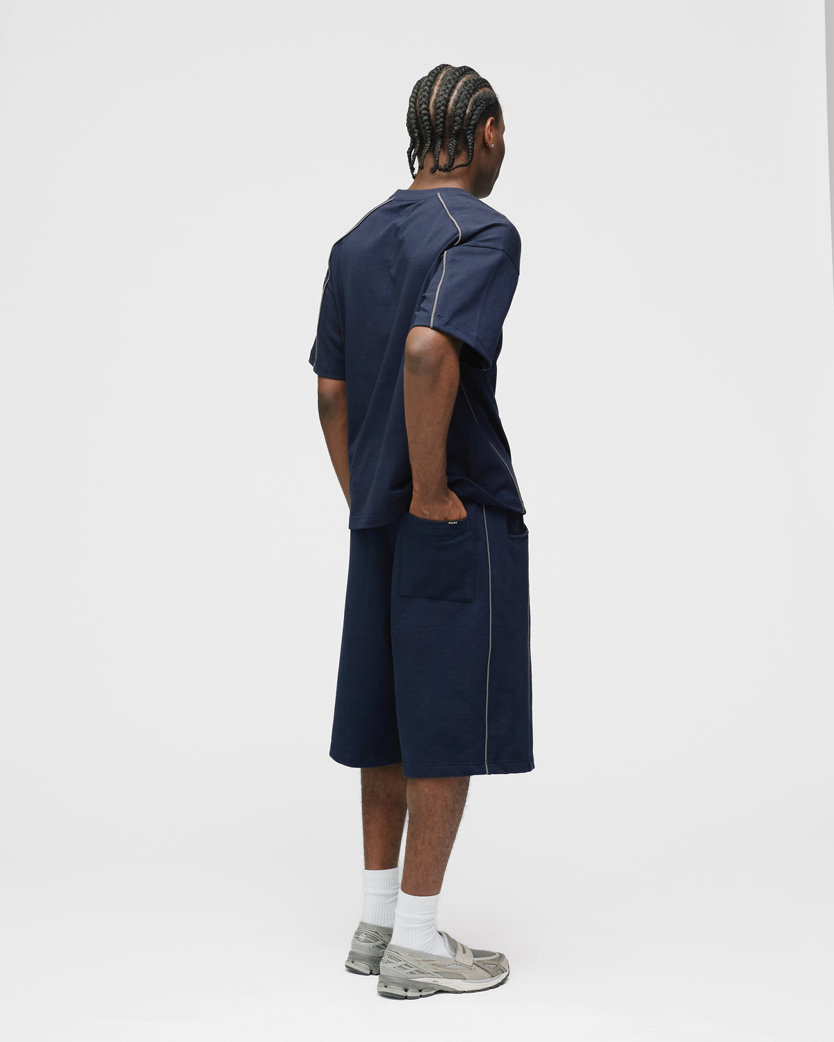 Arc Baggy Sweatshorts - Navy