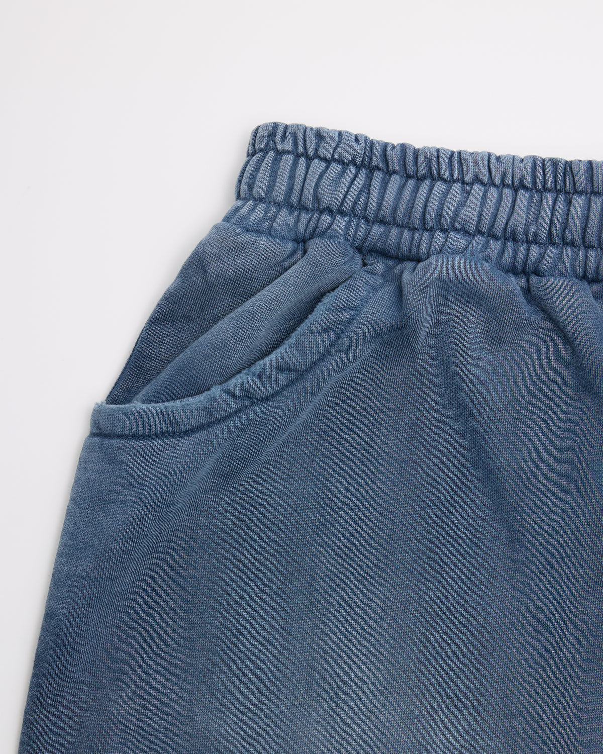Capri Sweatshorts - Sunfaded Blue