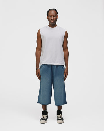 Cropped Tank Top - Washed White