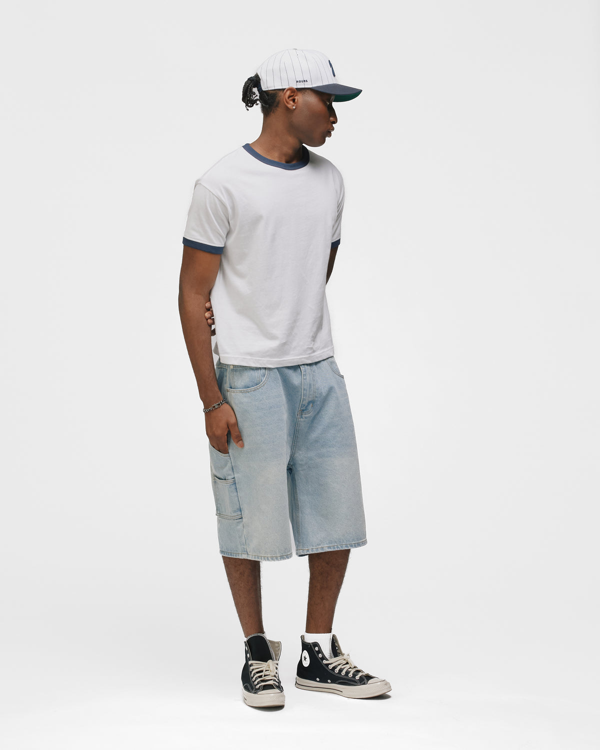 Ringer T-Shirt - Navy