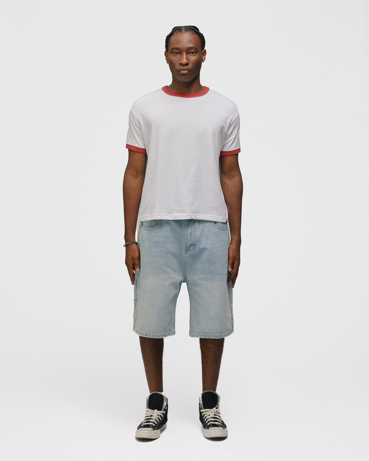 Ringer T-Shirt - Red