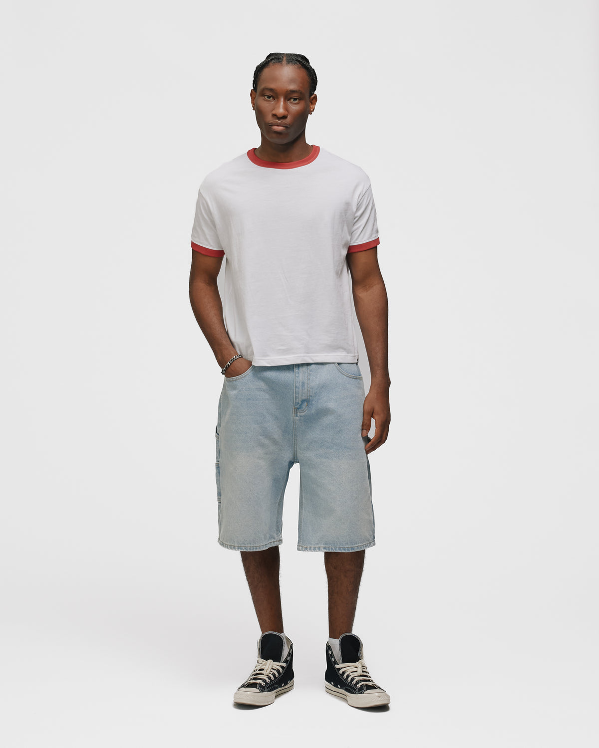 Ringer T-Shirt - Red