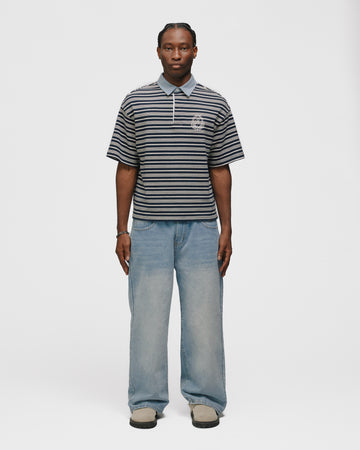 Baggy Denim Pants - Light Blue