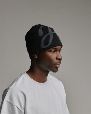 Cuffless Beanie - Black