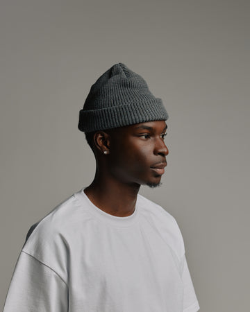 Fisherman Beanie - Grey