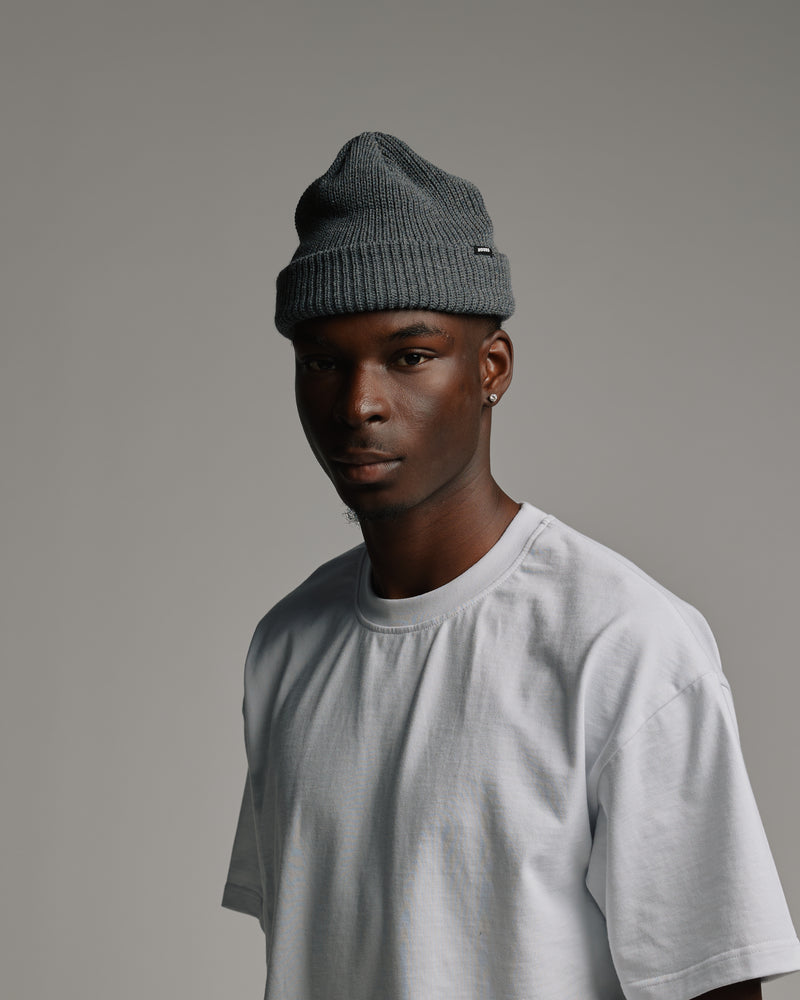 Fisherman Beanie - Grey