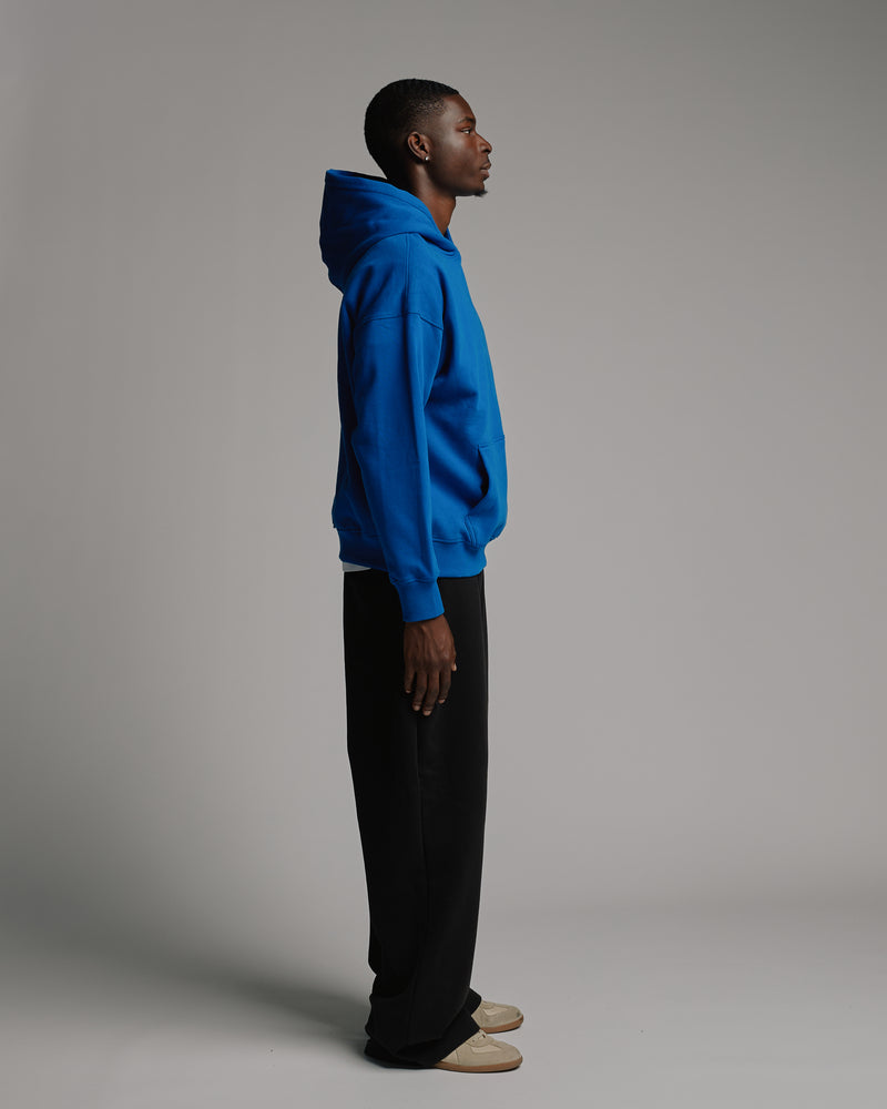 Drop Shoulder Hoodie - Royal Blue
