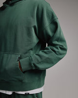 Cropped Hoodie - Vintage Green